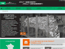 Tablet Screenshot of groupe-pelletreau.com